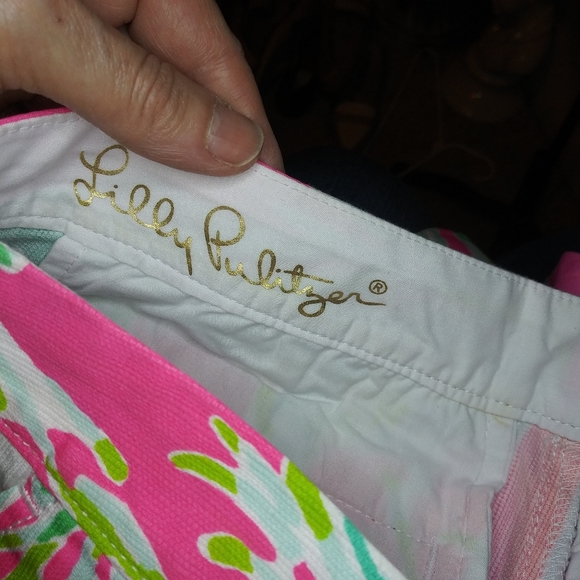 Lilly Pulitzer What The Cluck Barbiecore Buttercup Shorts - Picture 8 of 12